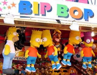 monaco fun fair stall